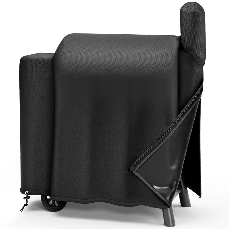 SHINESTAR Upgraded Grill Cover for Traeger Pro Series 575/22, Lil Tex Elite, Eastwood & Waterproof, Special Zipper Design, Easy to Put On and Take Off - Image 1